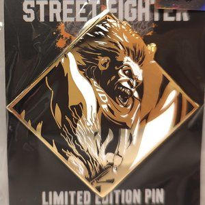 Street Fighter Blanka Limited Edition Collectible Pin Authentic Capcom Product